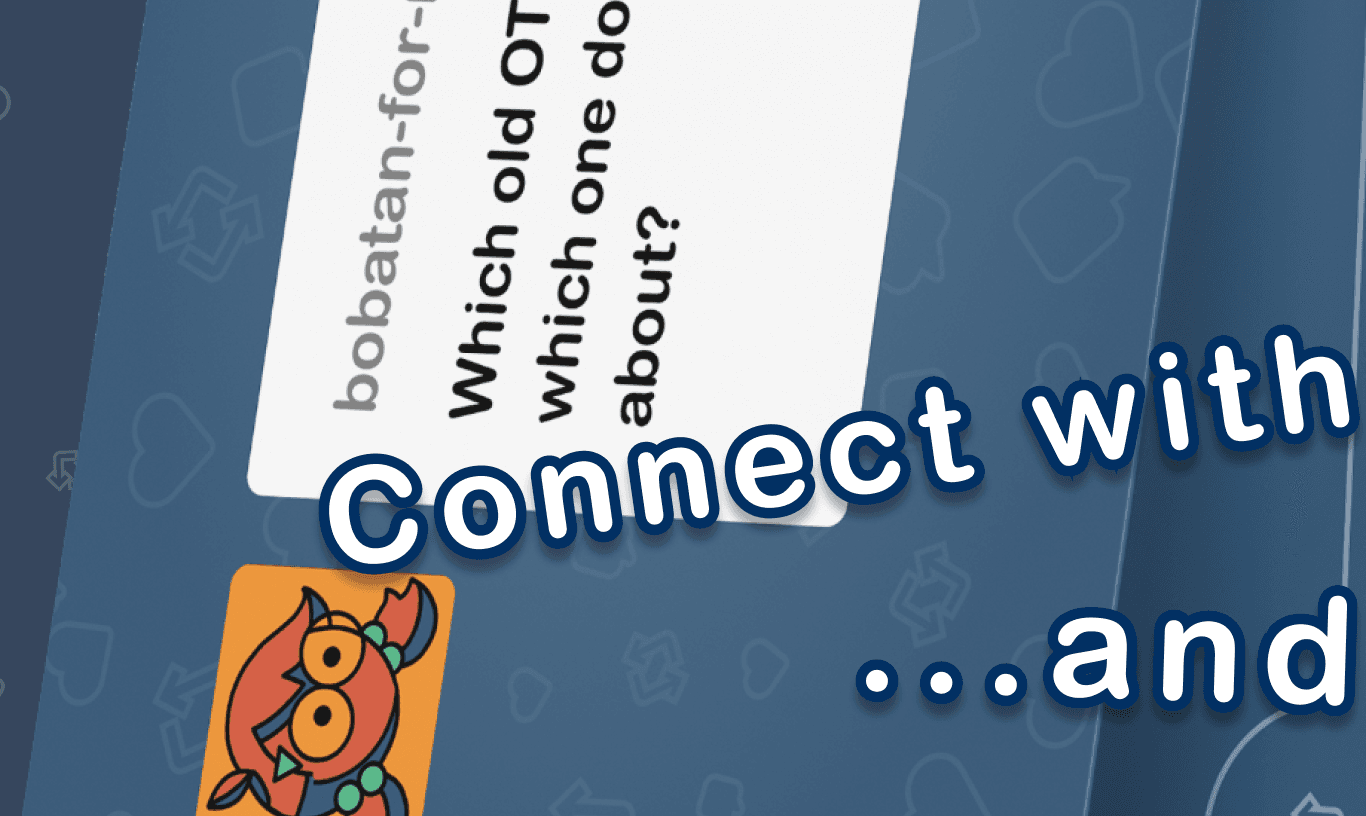 Connect with friends...and yourself!